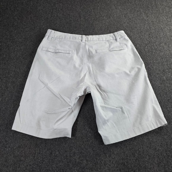Lululemon Commission Mens Shorts Size 31 Warpstreme Fabric Gray Performance Golf - Picture 4 of 7